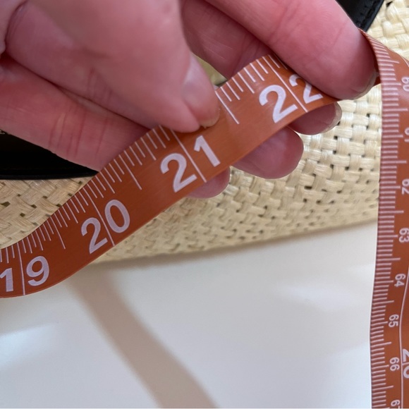 Vintage 70 80 Retro Stagecoach Natural Straw Western Cowboy Hat with Feathers - Picture 12 of 17